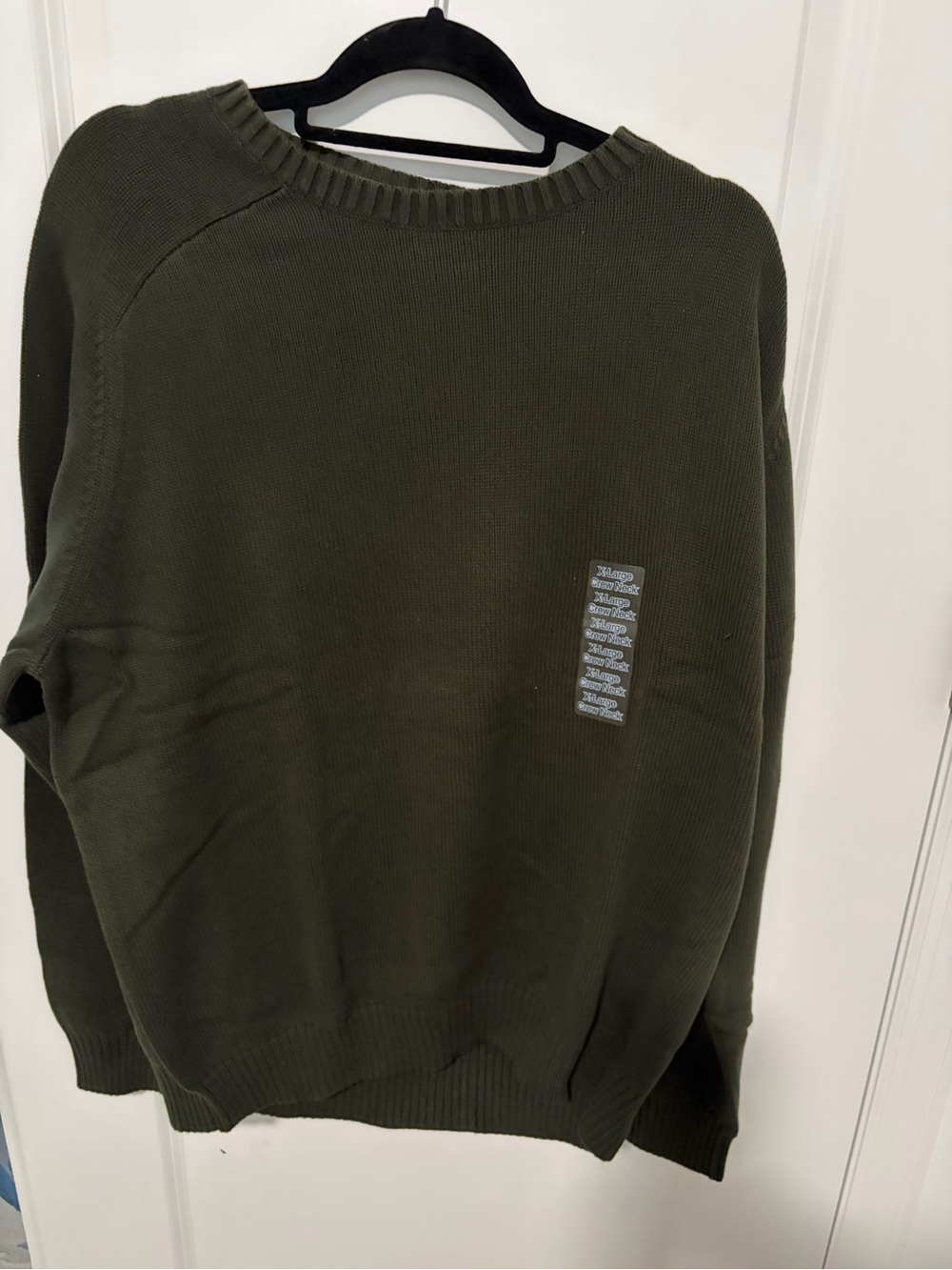 St. John's Bay Olive Crewneck Sweater